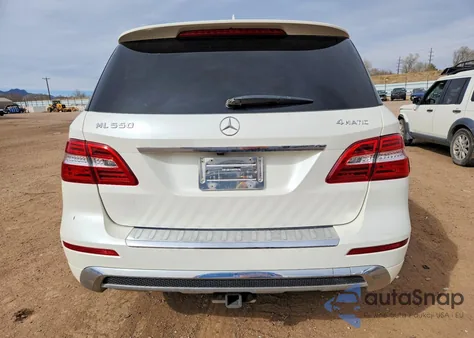 2014 Mercedes-Benz Ml 550 4Matic from USA, damaged, VIN 4JGDA7DB6EA268776
